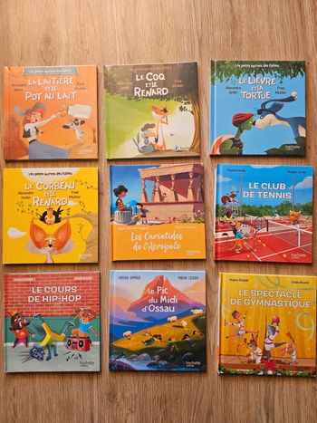 Lot de 9 livres hachette jeunesse lecture du soir