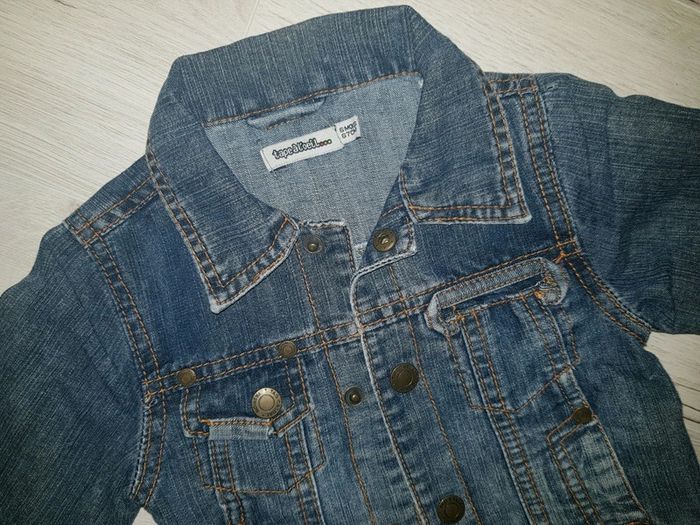 Veste en jean garçon 6mois tape à l'oeil - photo numéro 4