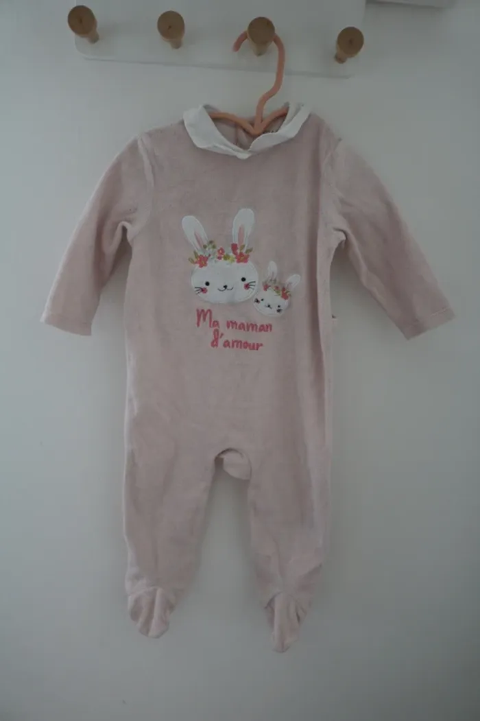 Lot pyjamas hiver fille 6 mois - photo numéro 5