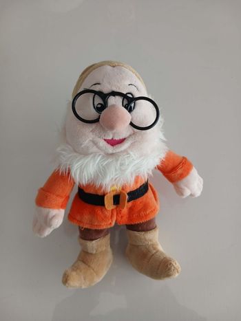 Peluche Doc (Prof) - Blanche-Neige et les Sept Nains
