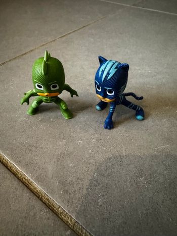 Lot de 2 personnages - Pyjamasques / PJ Masks - Yoyo & Gluglu