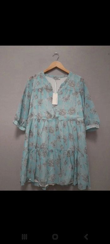 Robe fluide imprimé Sud Express