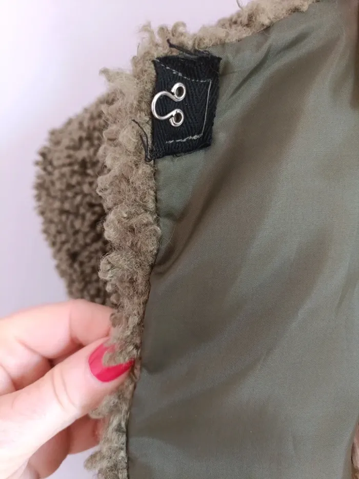 Gilet sans manche Johanna kaki - photo numéro 5