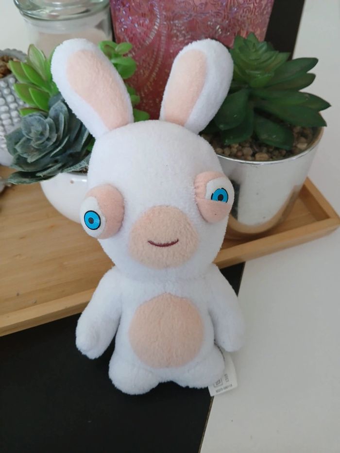 Péluche doudou Lapin Crétin 🌿🎁 - photo numéro 3