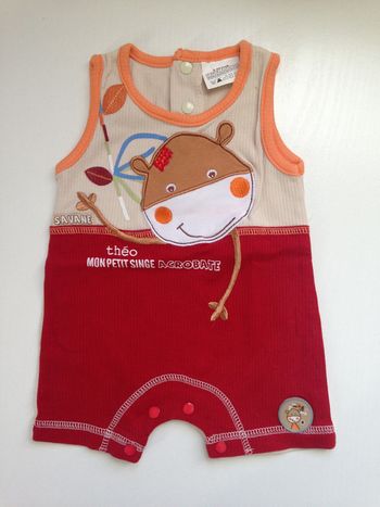 ensemble été - barboteuse