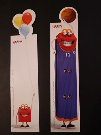 2 marque-pages McDonald's