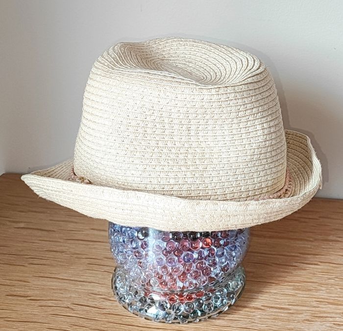 🌸 Chapeau de paille fille - T52 🌸 - photo numéro 3