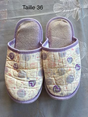 Pantoufles Taille 36