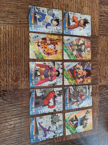 Lot cartes Dragon ball 3