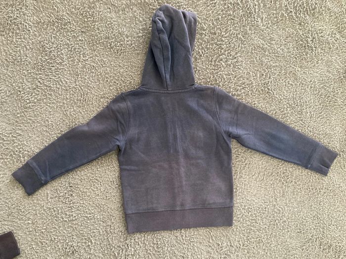 Lot de 2 Sweat zippé à capuche 6 ans - photo numéro 4
