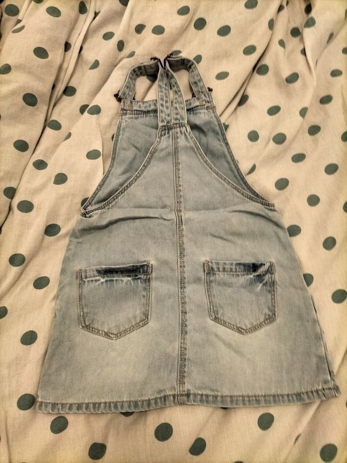 Salopette robe en jean