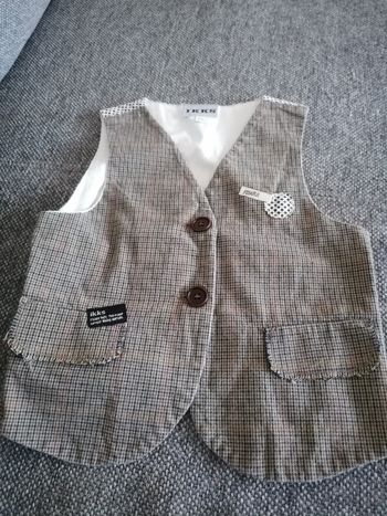 Gilet garcon sans manches