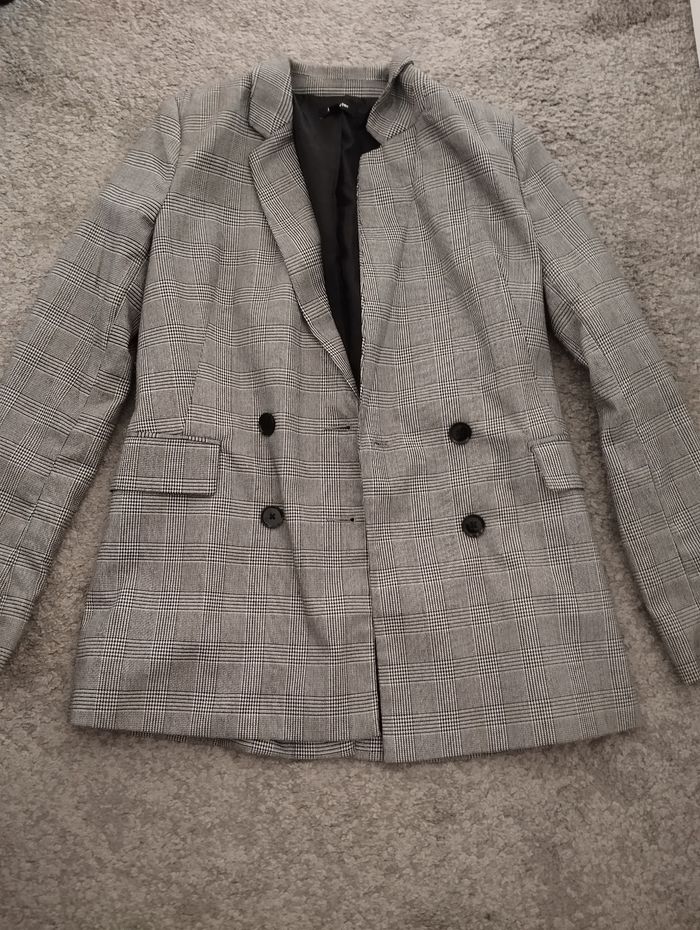 Veste à carreaux