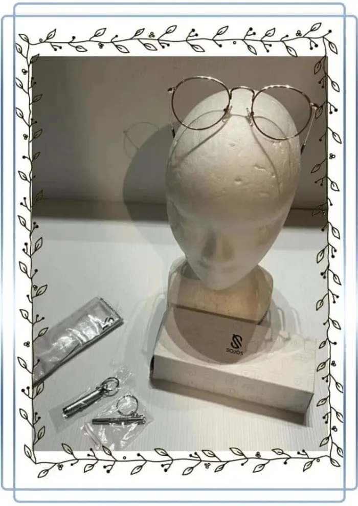 Lunettes Sojos avec accessoires, neuves