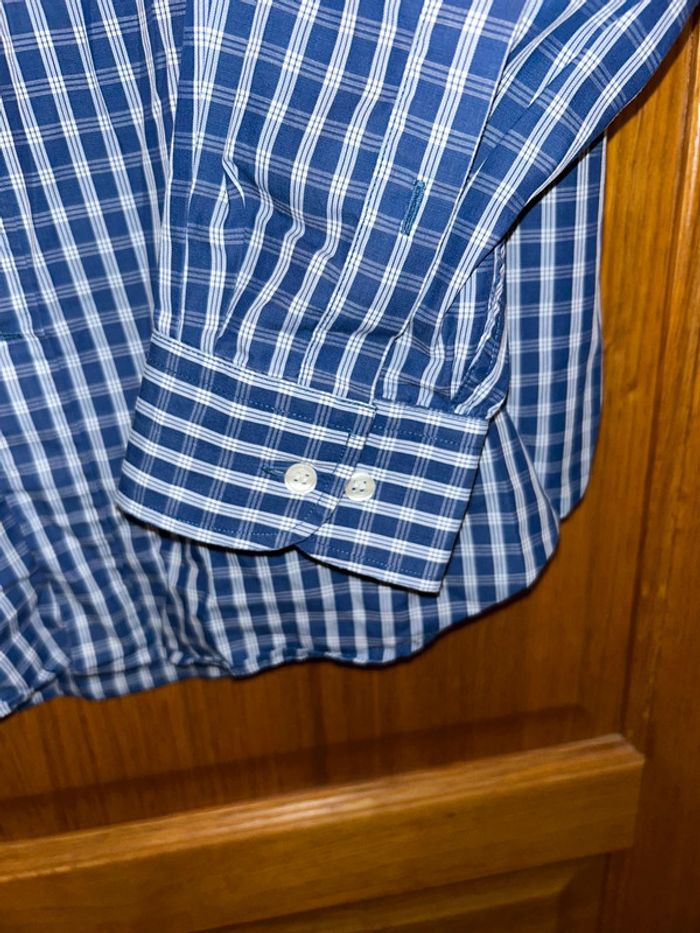 Chemise à carreaux bleu - photo numéro 5