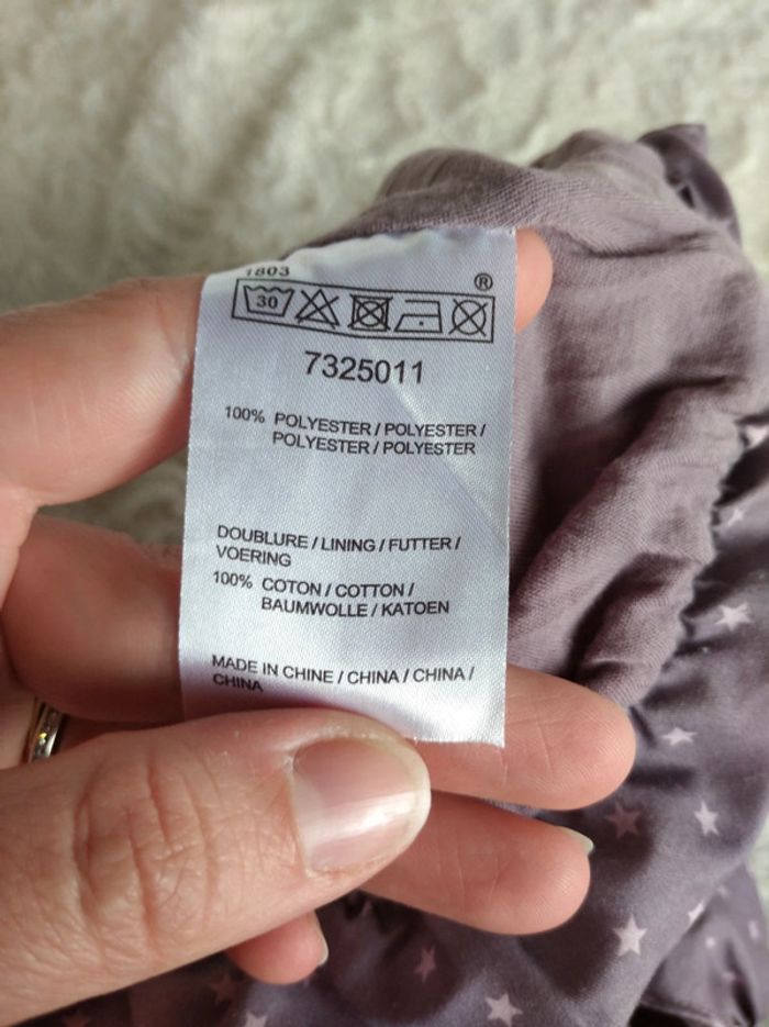 Robe boule doublée Fille 6 mois souris étoile lune - photo numéro 9