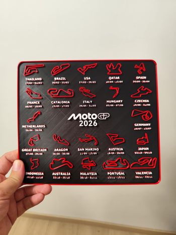 Décoration murale MotoGP 2026