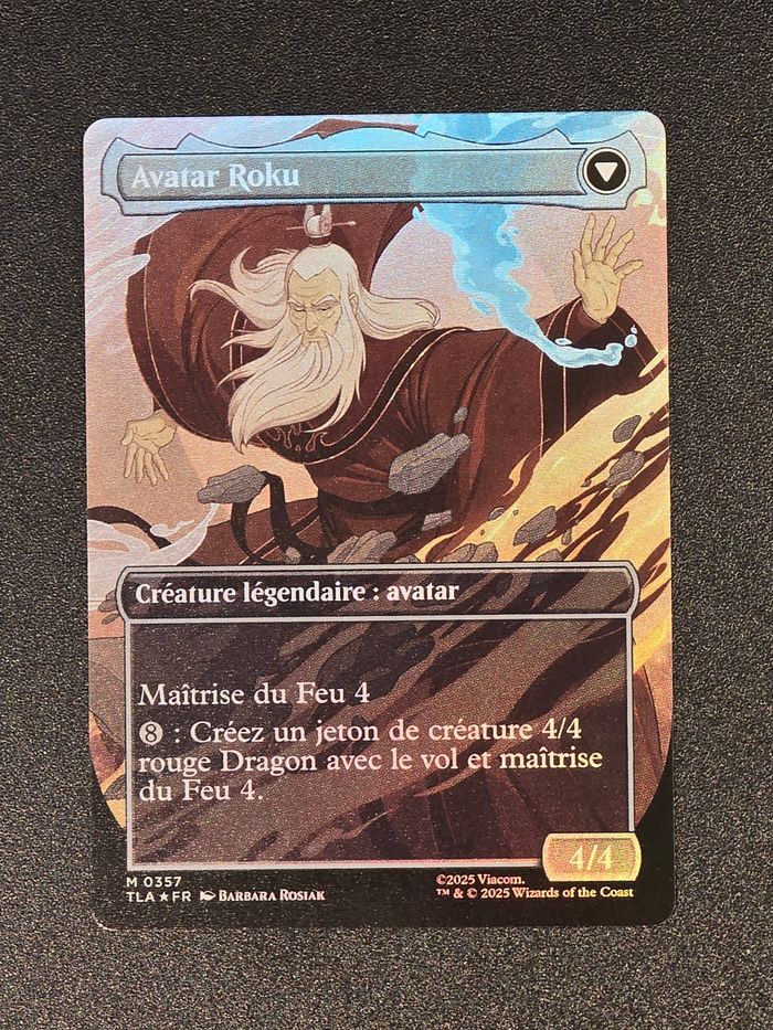 Magic the gathering - La légende de Roku - Foil - Avatar, le dernier maître de l’air - photo numéro 2