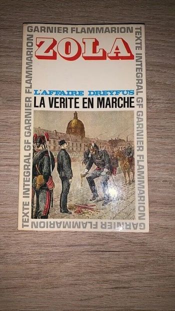 Livre Zola L'affaire Dreyfus. La Verite En Marche