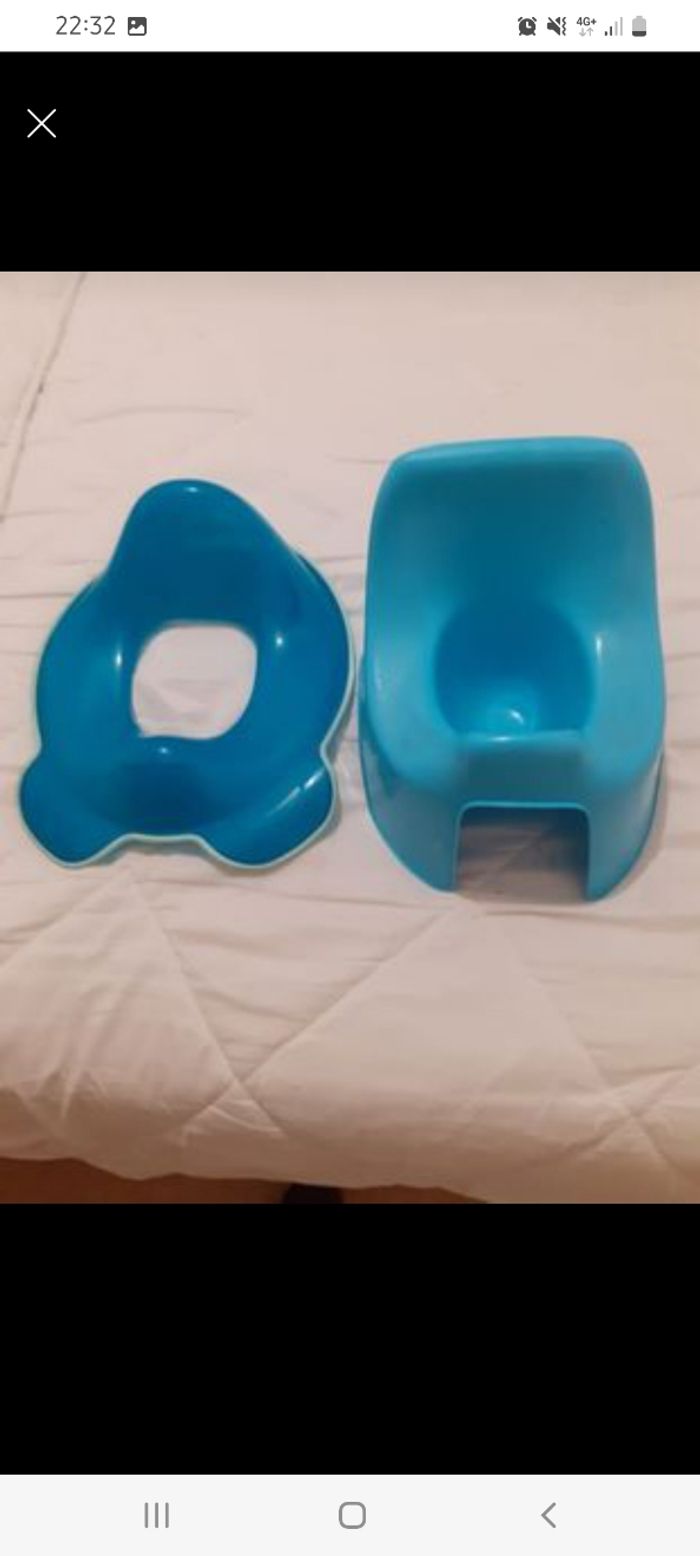 Pot et réducteur wc