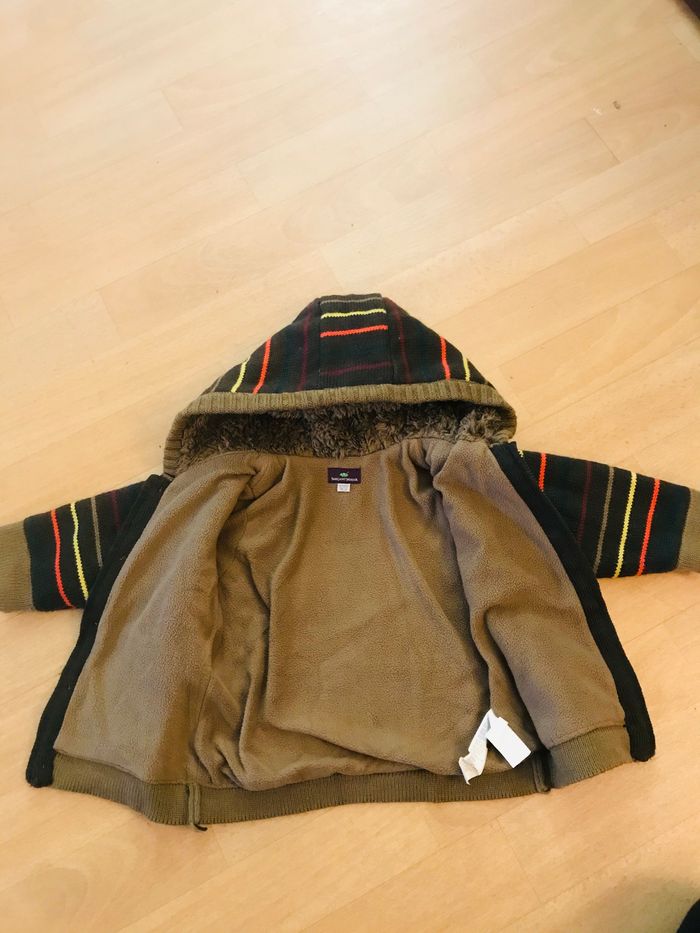 Veste gilet chaud garçon taille 12 mois - photo numéro 4
