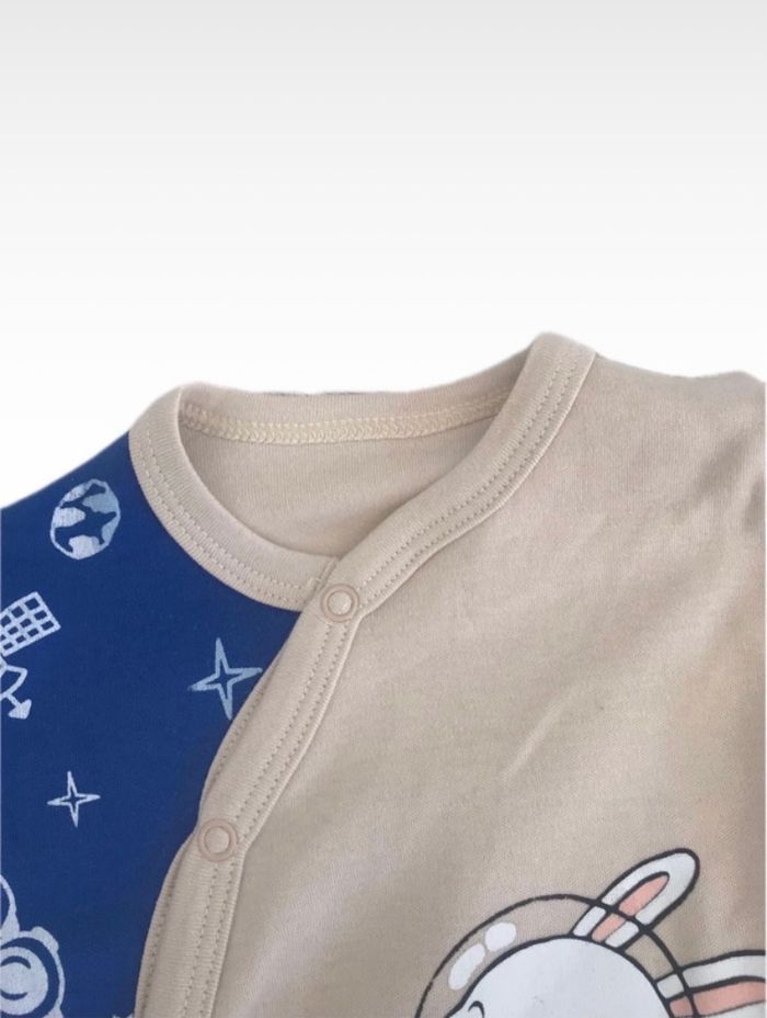 Combinaison , Grenouillère à bouton 0-3/3-6/6-9 mois - photo numéro 2