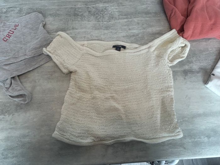 lot 5 vêtements fille femme XS jupe short débardeur haut femme tee-shirt - photo numéro 5