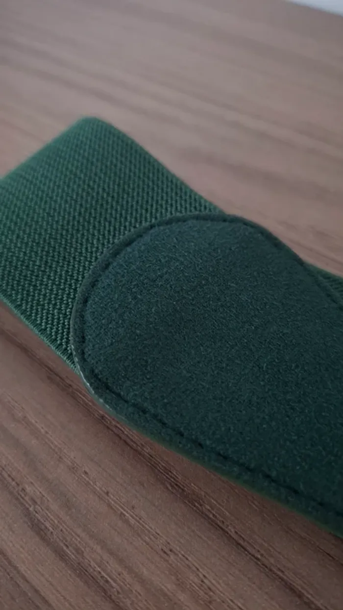 Ceinture élastique ajustable – Parfaite sur vos robes - Vert tendance - photo numéro 3