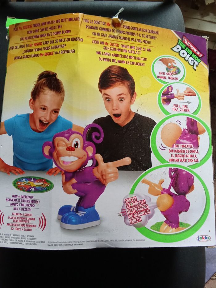 Jeu société singe péteur - photo numéro 2