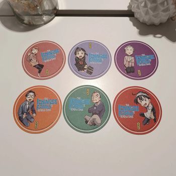 Manga 6 dessous de verre ichinose family