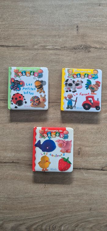 Lot livres L'imagerie des bébés
