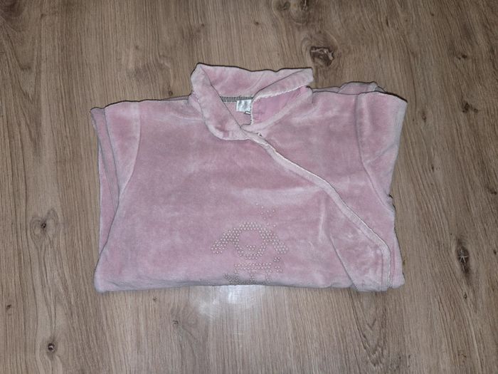 Joli pyjamas / grenouillère en velours fille 12 mois - photo numéro 2