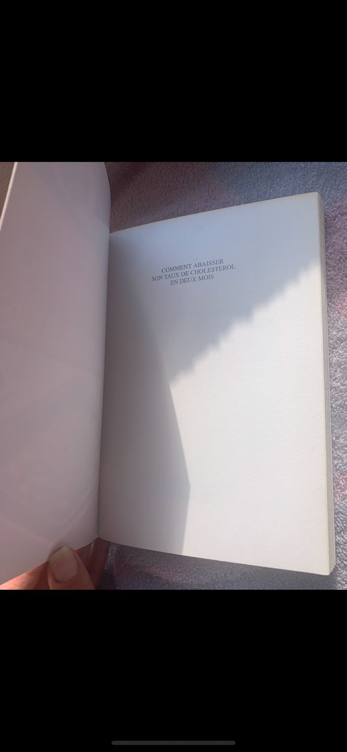 Livre Comment abaisser mon cholestérol en 2mois - photo numéro 7