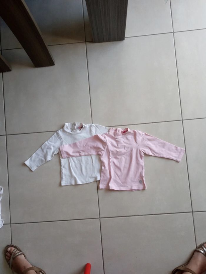 Lot de 2 tee-shirts manches longues