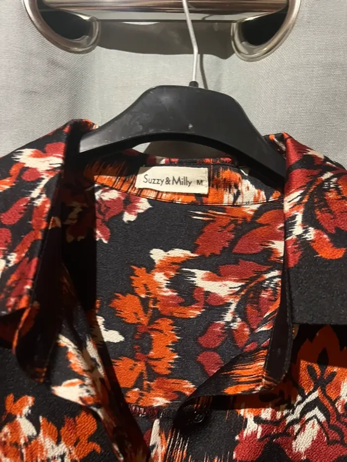 Tunique robe motif automnale - photo numéro 2