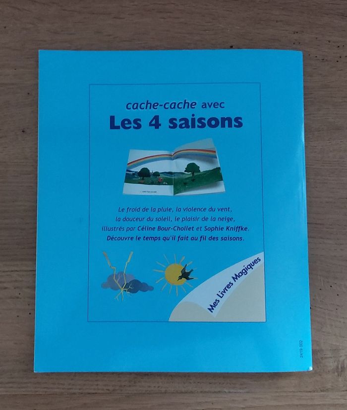 Cache cache avec Les 4 saisons - photo numéro 7