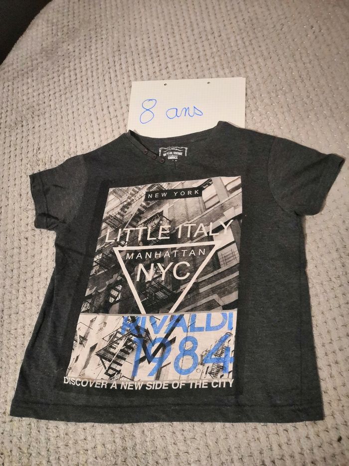 Lot Tee-shirt MC 8ans - photo numéro 7