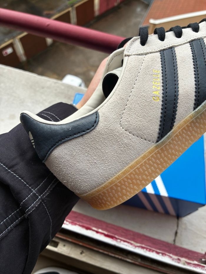 Adidas Gazelle Alumina/Core Black/Gum - photo numéro 7