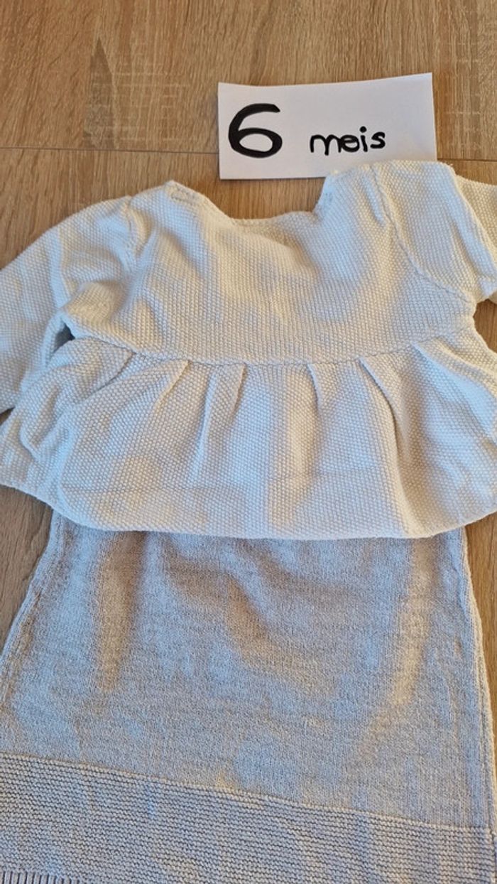 🌜 Ensemble robe cardigan 6 mois. #lunaGL6mois🌛 - photo numéro 4