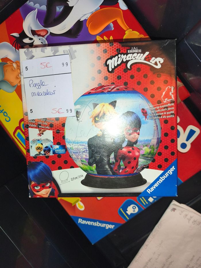 Puzzle boule miraculous