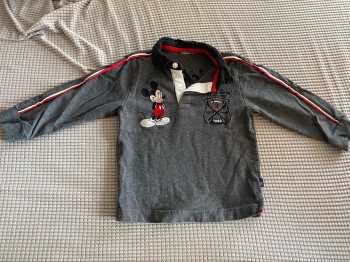 Lot vêtements bébé garçon 24 mois pyjama jogging jean polo pull - photo numéro 8