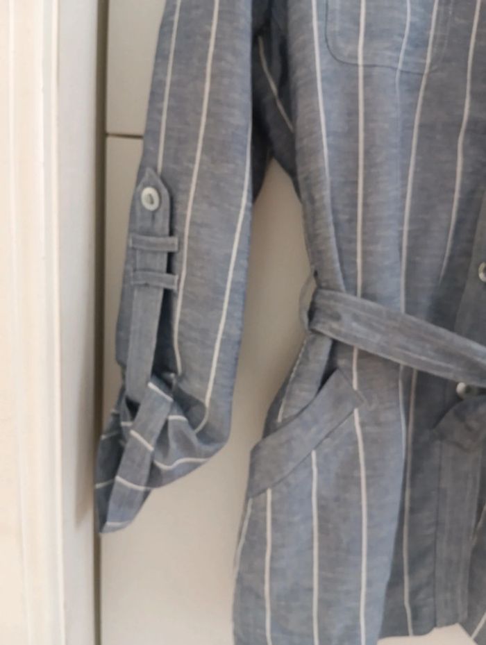 Veste chemise ceinturée Légère Devernois - photo numéro 5