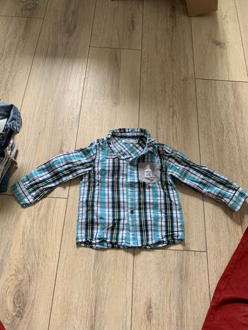 Chemise garçon 24 mois