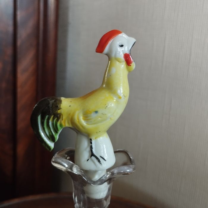 Ancien Bouchon Bec Verseur Porcelaine - photo numéro 3