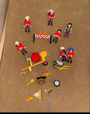 Playmobil chantier 