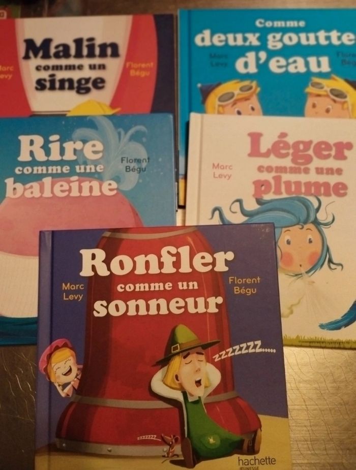 Lot 5  livres enfants hachette jeunesse