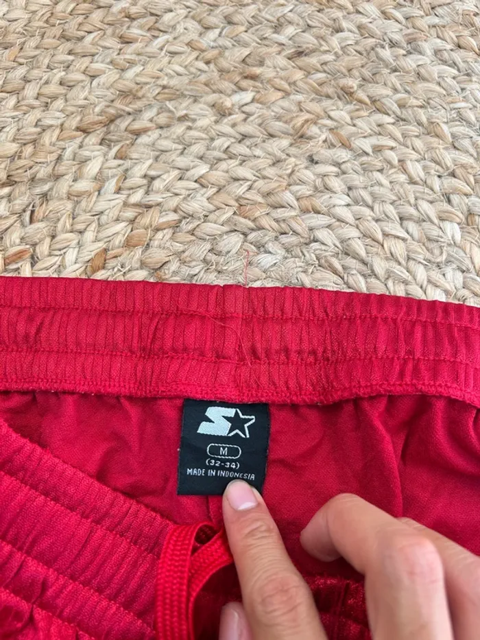 Short Homme Starter Rouge Taille M | Très Bon État #BS1919 - photo numéro 4