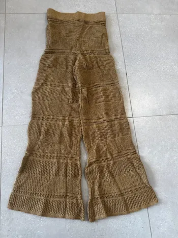 Pantalon maille ajourée Mango, taille S, neuf 36x115cm valeur 50€