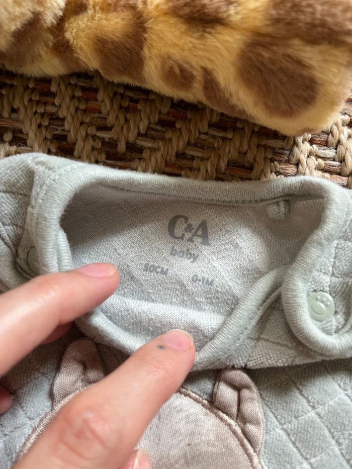Pyjama C&A 0M - photo numéro 3