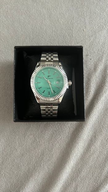Montre Ricego avec cadran vert ⌚️
